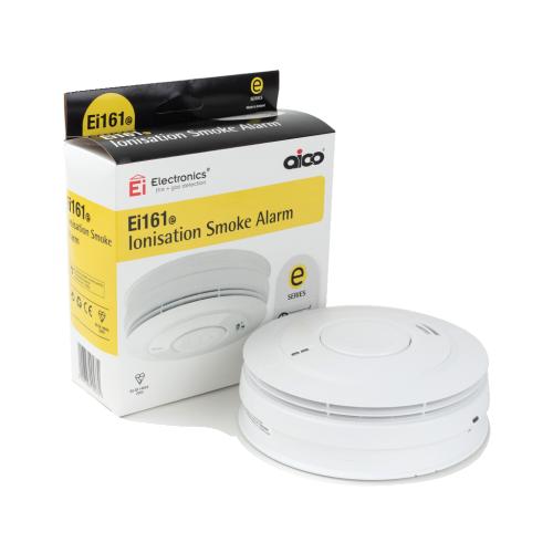 AICO EI161 240v ion.smoke detector c/w lithium batt