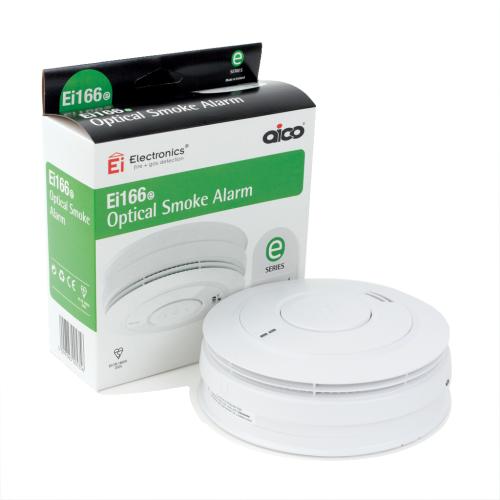 AICO EI166 240v optical detector c/w lithium batt