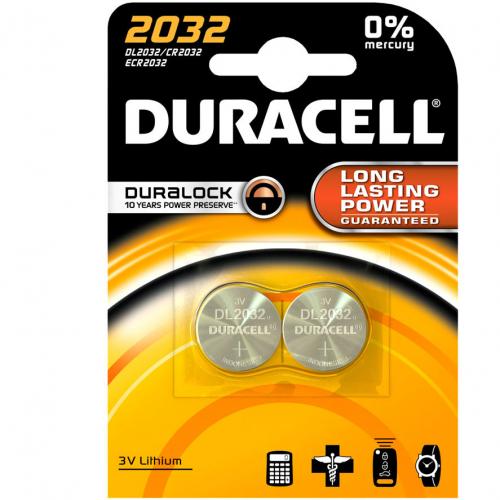 pack of 2 CR2032 3V batteries