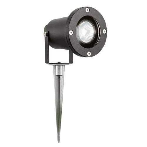 Searchlight 5001-BK-LED IP44 GU10 50W spike light