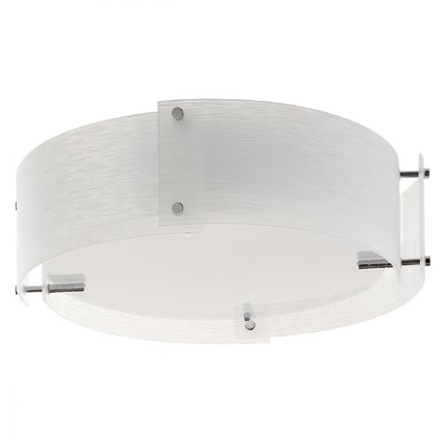 Searchlight 6044-44 Chrome White Pendant