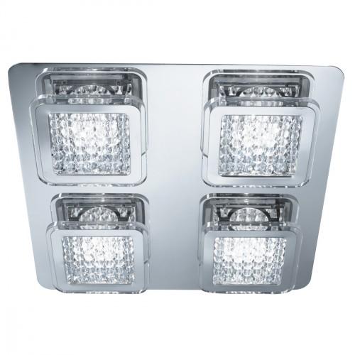 Searchlight 7324-4CC 24W LED square light chrome