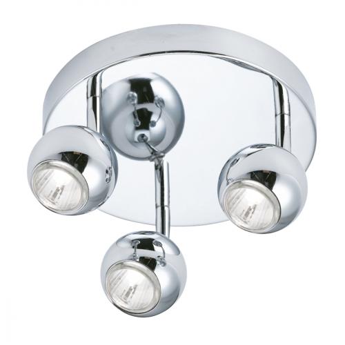 Searchlight 8583-CC GU10 3x50W CEILING LIGHT