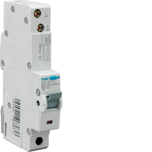 Hager 25A RCBO