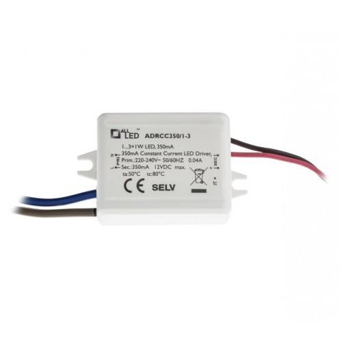 1-3w 350mA constant current LED driver