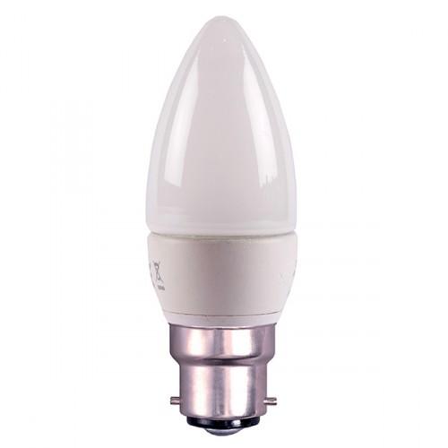 BELL 4W BC LED candle lamp opal (non dimmable)