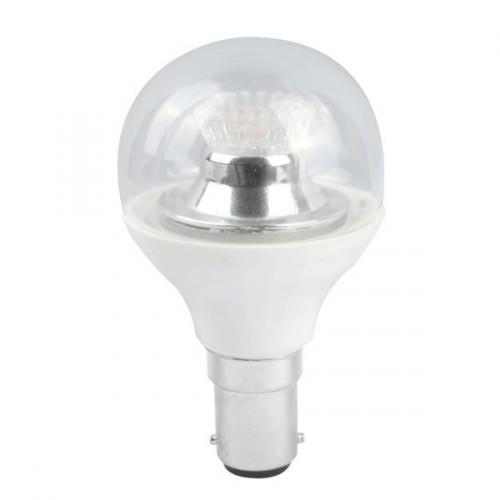 BELL 4W SBC LED round lamp clear (dimmable)