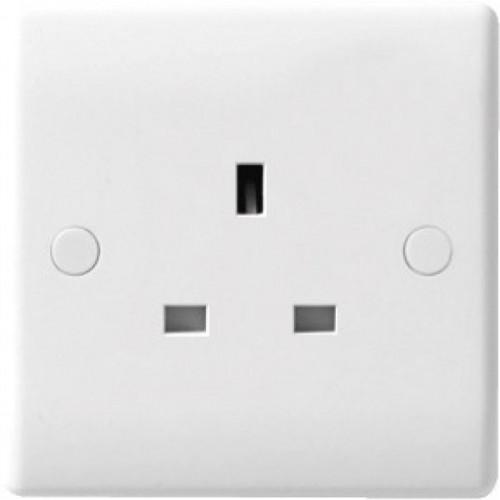 BG 823 1gang 13A unswitched socket