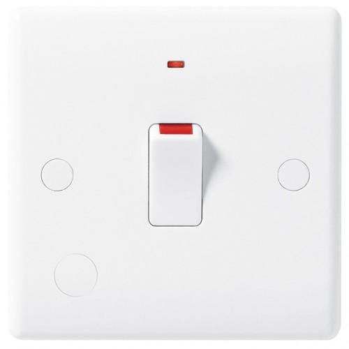 BG 833 20A DP switch with neon & flex outlet