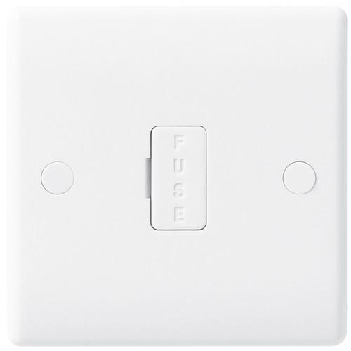 BG 855 13A unswitched spur with flex outlet