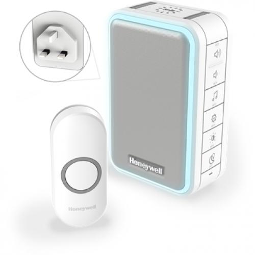 Honeywell wireless door bell & strobe - plug in