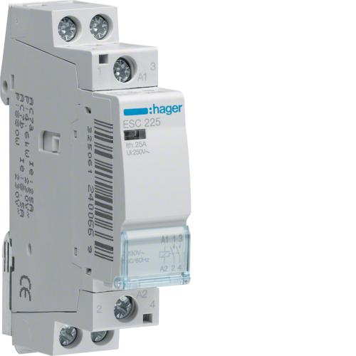 Hager 25A 2POLE CONTACTOR  230V