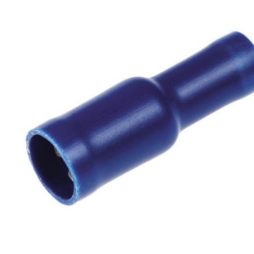 x100 female blue   bullet  crimp lug