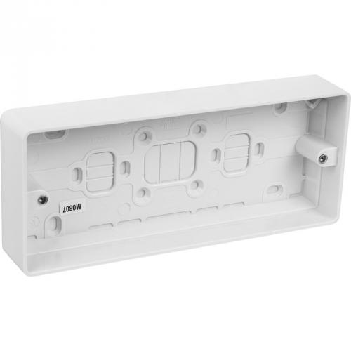 MK K2153WHI 3G surface box 30mm