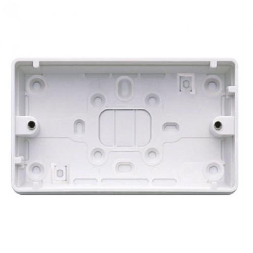 MK K2183WHI 2G soft PVC surface box