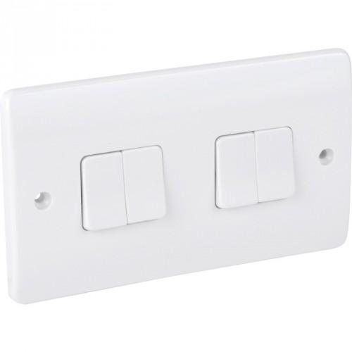 MK K4874WHI 10A 4G 2W switch