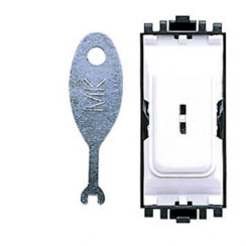 MK K4917WHI 20A DP secret key gridswitch