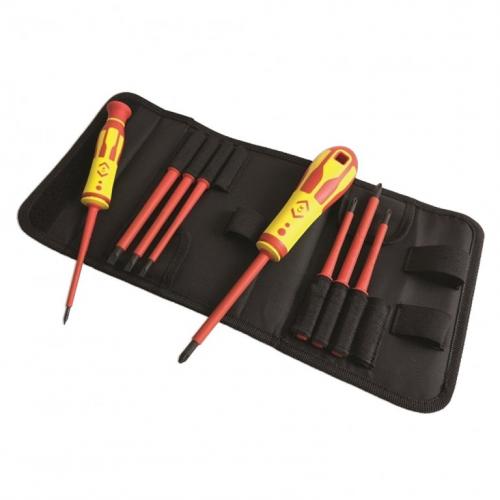 C.K VDE 10PC screwdriver set interchangeable blade