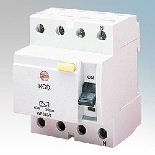 Wylex 100A 4pole RCD 100ma