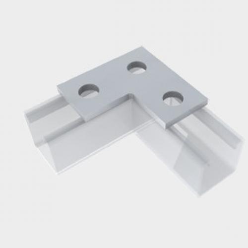 L bracket for Unistrut channel