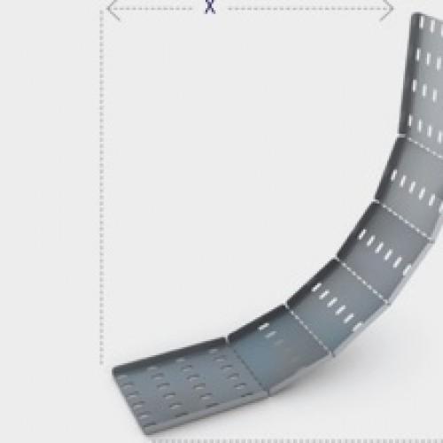 Unitrunk 300mm internal riser for HR tray