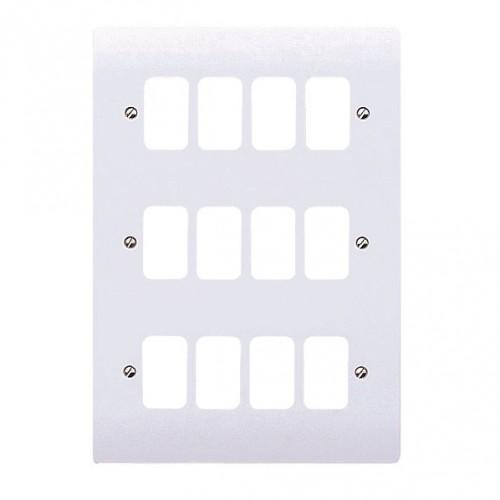 MK K3639WHI 12G grid plate