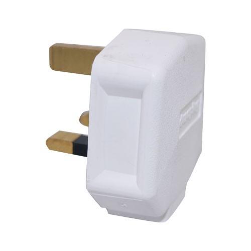 PF133 WHI 13A white plug