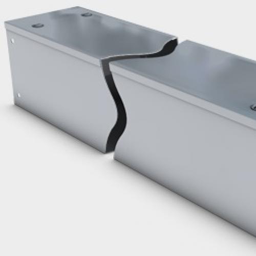 x3mt 150x150mm metal trunking c/w coupler