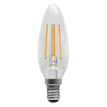 BELL 4W LED SES dimmable filament candle lamp