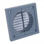 Manrose 5"/125mm fixed grille grey