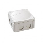 Wiska IP66 Junc.Box Grey 85mmx85mmx51mm c/w Term.