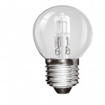 28W ES energy efficient halogen clear round lamp