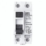 MK 7700S 100A 30ma RCD 2 module