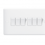 BG 846 6gang 2way 10A lightswitch