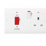 BG 870 45A cooker control unit with 13A skt & neon