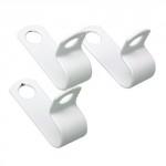 PK 50 White P clips for  2L1.5 cable  RCHL32W