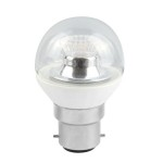 BELL 4W BC LED round lamp clear (dimmable)