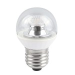 BELL 3.5W ES LED round lamp clear (dimmable)