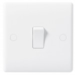 BG 811 1gang 1way 10A lightswitch