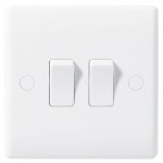 BG 842 2gang 2way 10A lightswitch