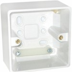 BG 877 1gang 50mm surface box