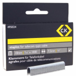 C.K telecom staples 4.8mm  half round pack 1000