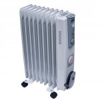 2KW oil filled radiator with timer