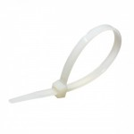 x100 160mm x2.5mm cable tie white