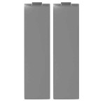 BG blank module for euro plate (2pcs) grey