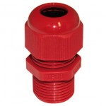 Red   compression gland 20mm  c/w locknut PK10