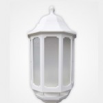 ASD 60W BC half lantern white