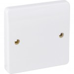 MK K1090WHI 1G flex outlet plate