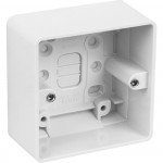 MK K2031WHI 1G 40mm deep surface box