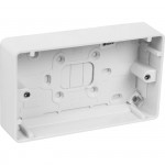 MK K2142WHI 2G surface box 30mm